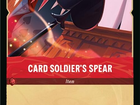 Card Soldier s Spear (134 204) [Azurite Sea] on Sale