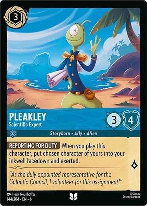 Pleakley - Scientific Expert (144 204) [Azurite Sea] Supply