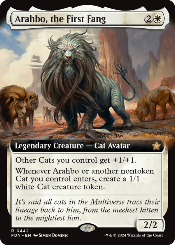 Arahbo, the First Fang (Extended Art) [Foundations] Online