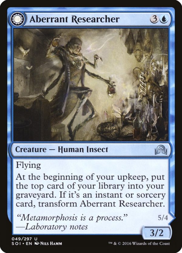 Aberrant Researcher    Perfected Form [Shadows over Innistrad] For Sale