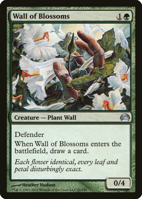 Wall of Blossoms [Planechase 2012] Online