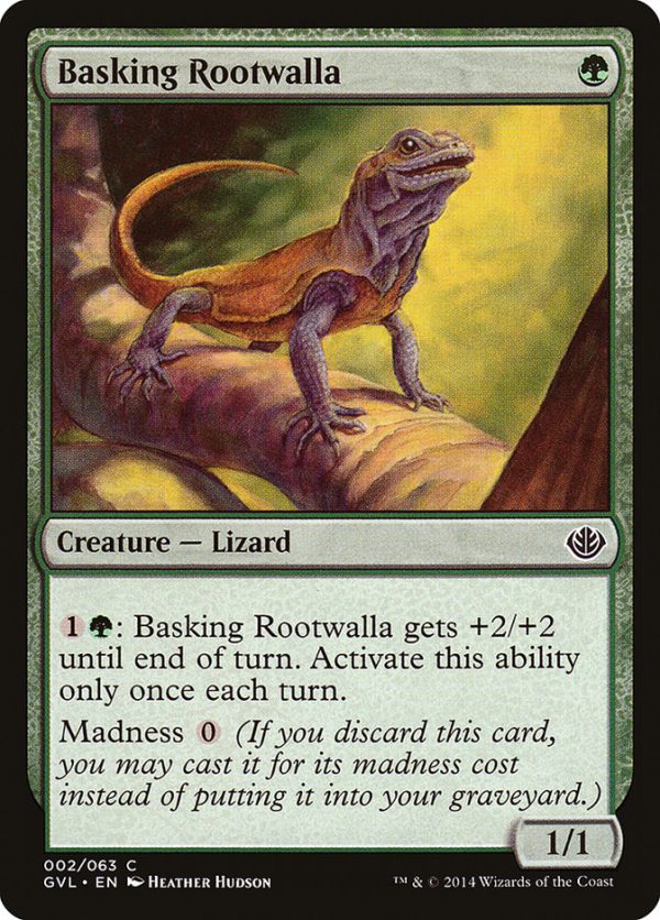 Basking Rootwalla (Garruk vs. Liliana) [Duel Decks Anthology] Hot on Sale