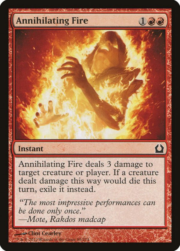 Annihilating Fire [Return to Ravnica] For Cheap