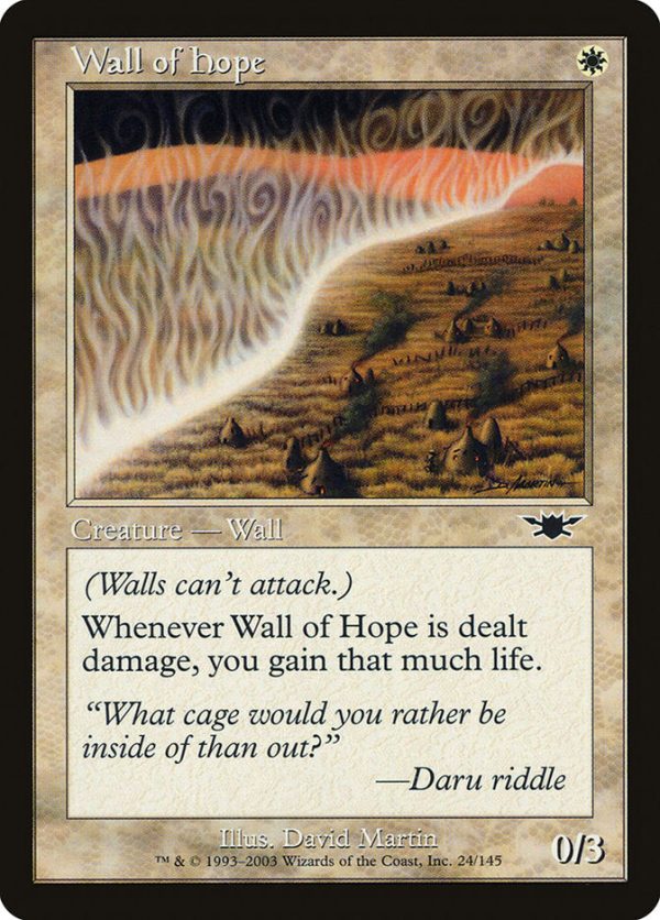 Wall of Hope [Legions] For Cheap