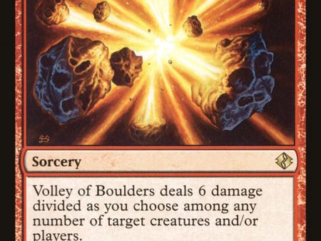 Volley of Boulders [Duel Decks: Venser vs. Koth] For Sale