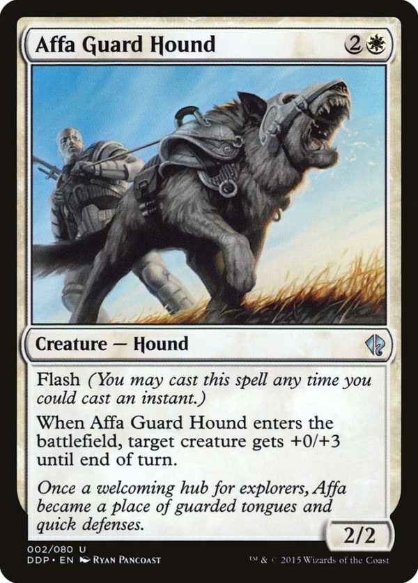 Affa Guard Hound [Duel Decks: Zendikar vs. Eldrazi] Hot on Sale