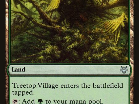 Treetop Village [Duel Decks: Nissa vs. Ob Nixilis] For Sale