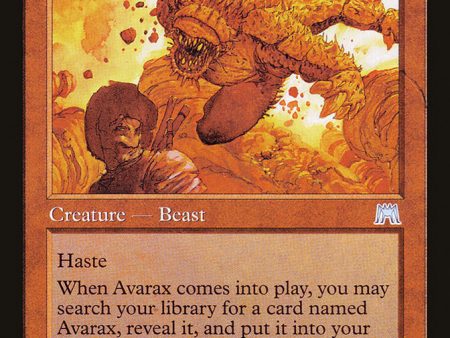 Avarax [Onslaught] Hot on Sale