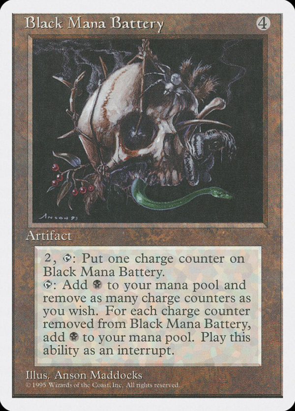 Black Mana Battery [Fourth Edition] Cheap