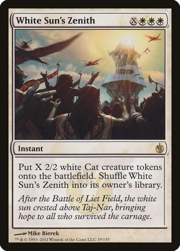 White Sun s Zenith [Mirrodin Besieged] Discount