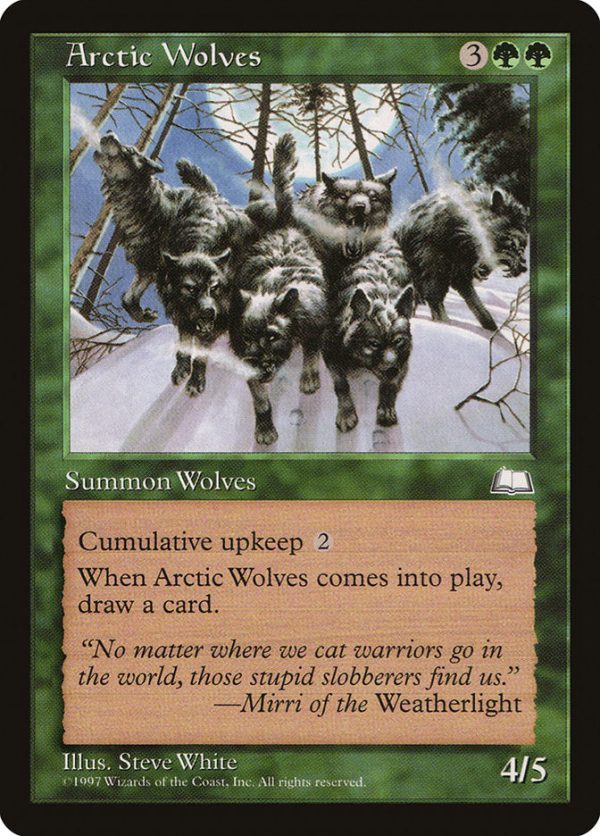 Arctic Wolves [Weatherlight] Sale