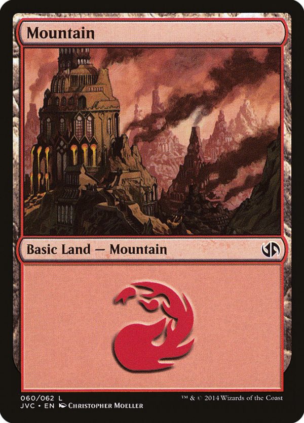 Mountain (60) [Duel Decks Anthology] Hot on Sale