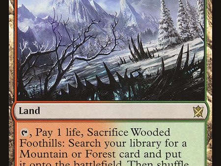 Wooded Foothills [Khans of Tarkir] Hot on Sale