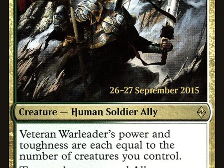 Veteran Warleader [Battle for Zendikar Prerelease Promos] Sale