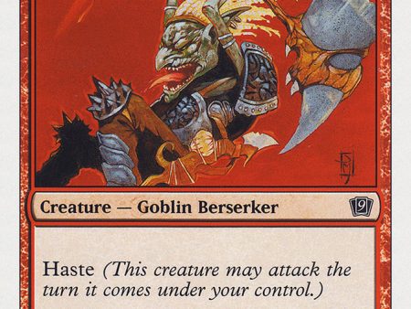 Raging Goblin [Ninth Edition] on Sale