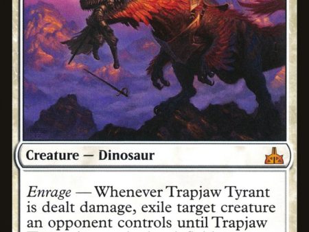 Trapjaw Tyrant [Rivals of Ixalan] Online Hot Sale