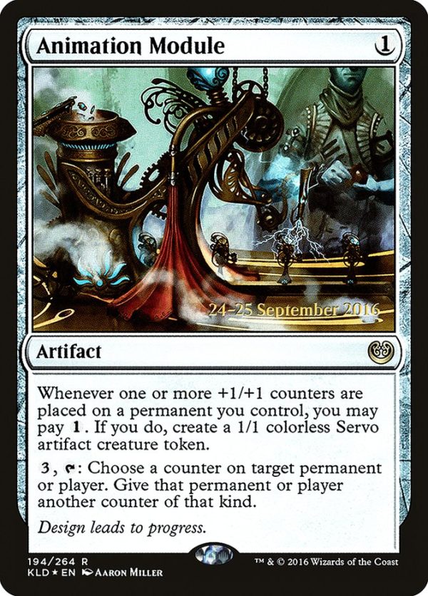 Animation Module [Kaladesh Prerelease Promos] Online now