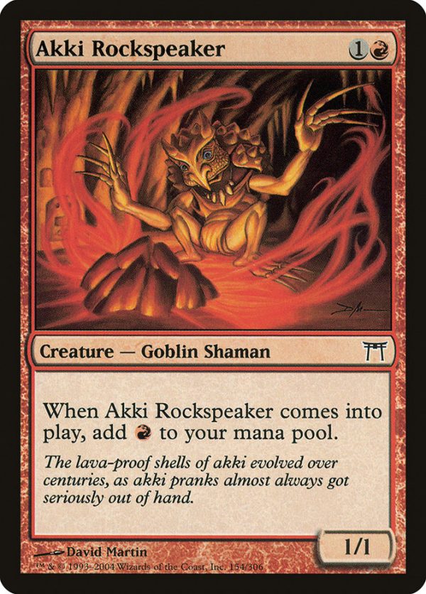 Akki Rockspeaker [Champions of Kamigawa] Cheap