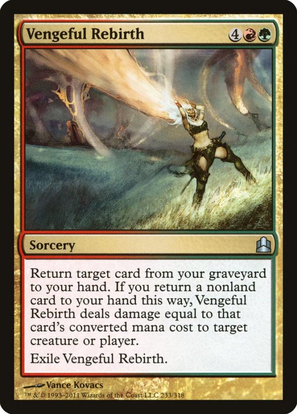 Vengeful Rebirth [Commander 2011] Supply