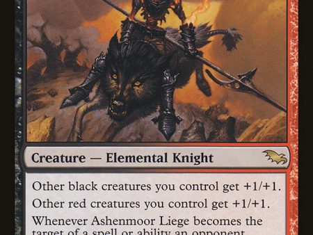 Ashenmoor Liege [Shadowmoor] For Discount