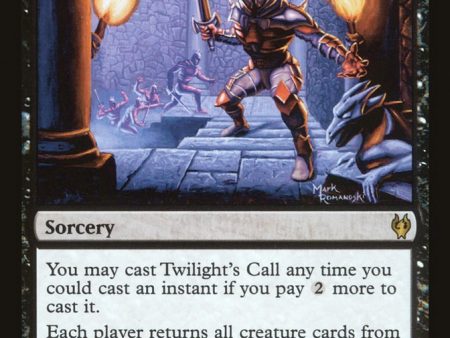 Twilight s Call [Duel Decks: Izzet vs. Golgari] Online Sale