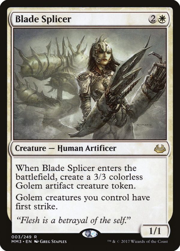 Blade Splicer [Modern Masters 2017] For Discount