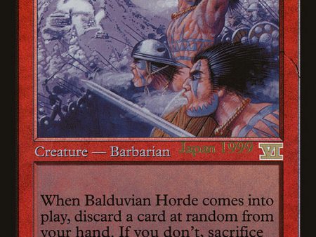 Balduvian Horde (Worlds) [World Championship Promos] For Cheap