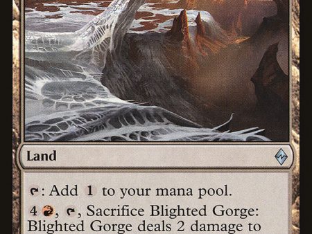 Blighted Gorge [Battle for Zendikar] Hot on Sale