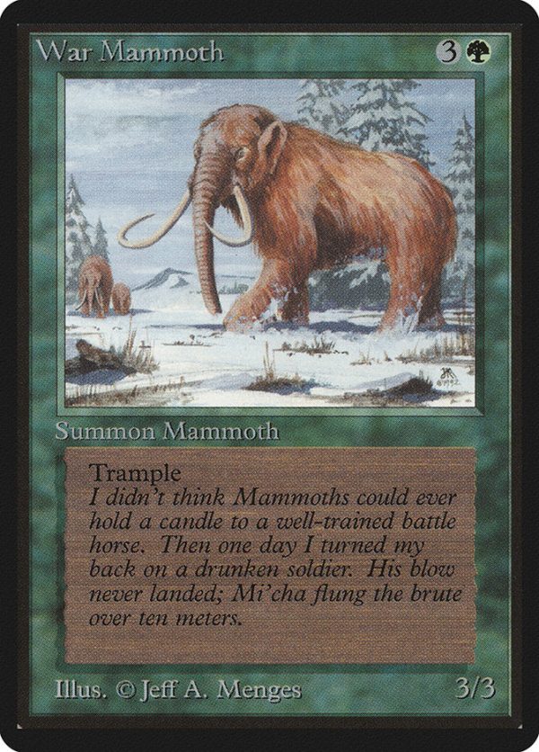 War Mammoth [Beta Edition] Cheap