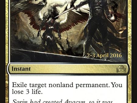 Anguished Unmaking [Shadows over Innistrad Prerelease Promos] Online Sale