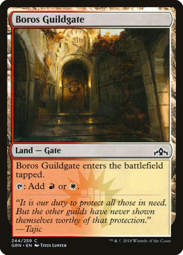 Boros Guildgate (244 259) [Guilds of Ravnica] Online Sale