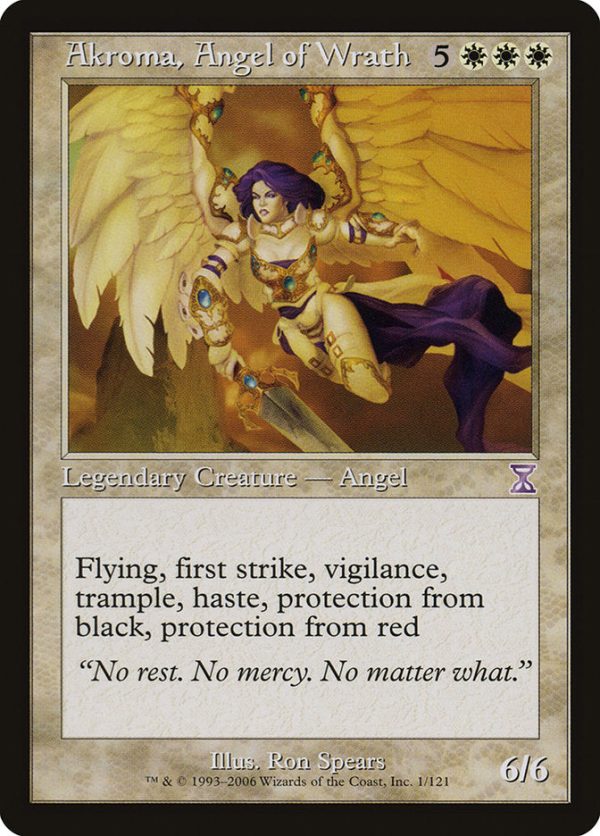 Akroma, Angel of Wrath [Time Spiral Timeshifted] For Discount