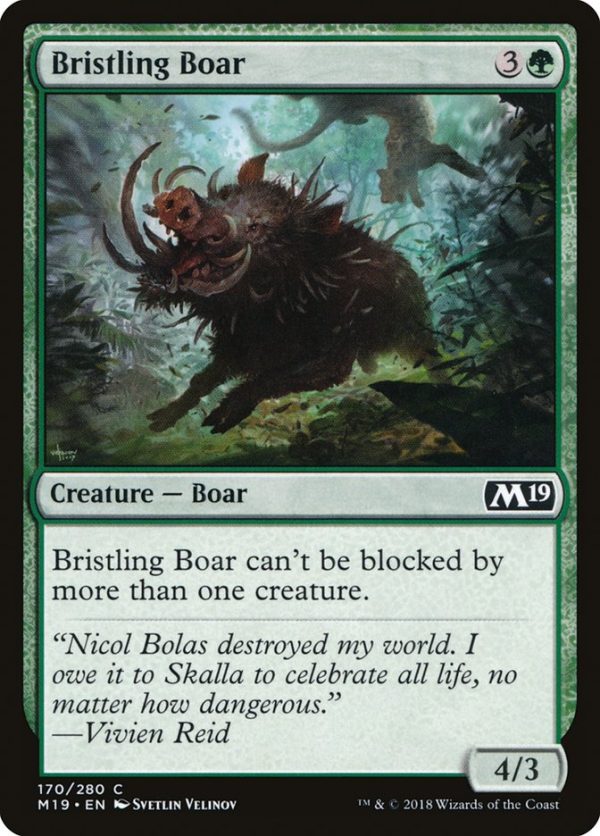 Bristling Boar [Core Set 2019] Cheap