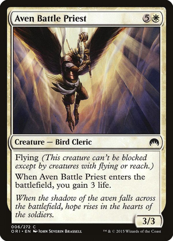 Aven Battle Priest [Magic Origins] For Cheap