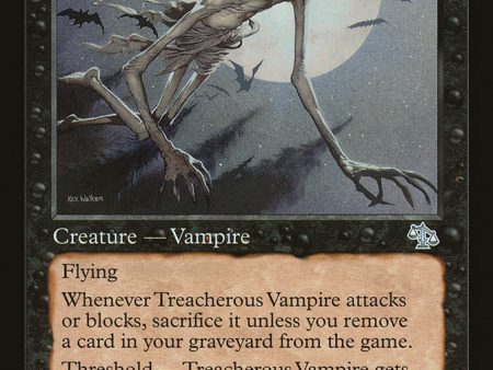 Treacherous Vampire [Judgment] Supply