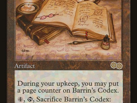 Barrin s Codex [Urza s Saga] Discount