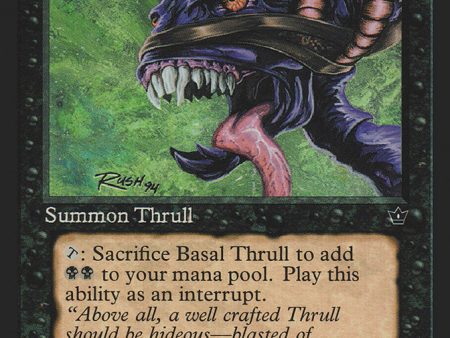 Basal Thrull (Christopher Rush) [Fallen Empires] Online now