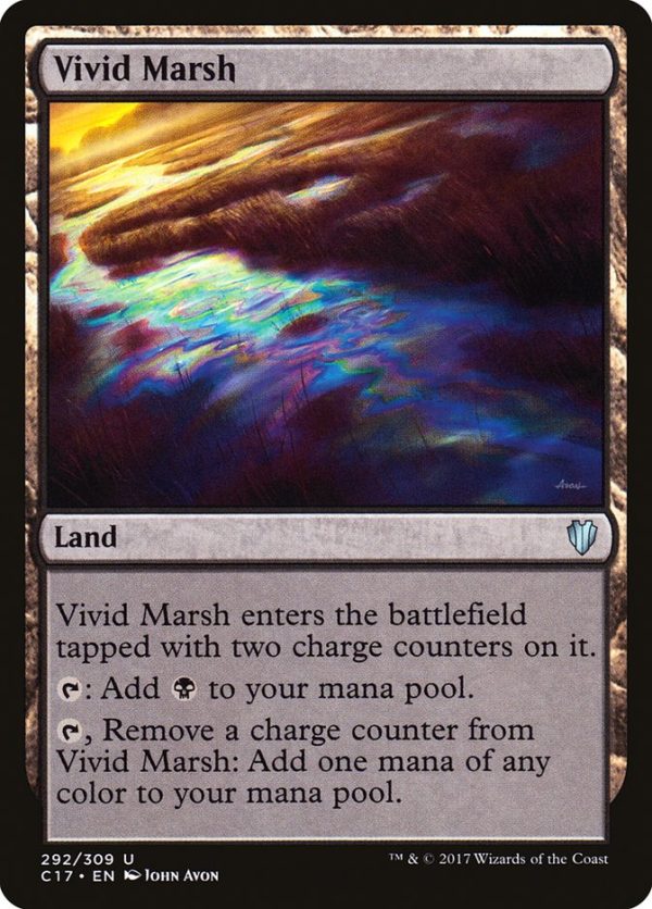 Vivid Marsh [Commander 2017] Hot on Sale