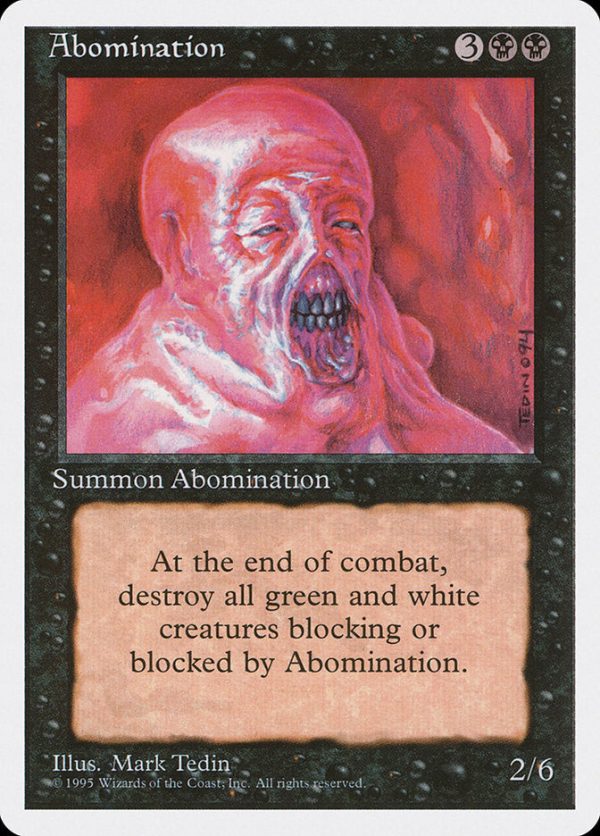 Abomination [Fourth Edition] Online Hot Sale