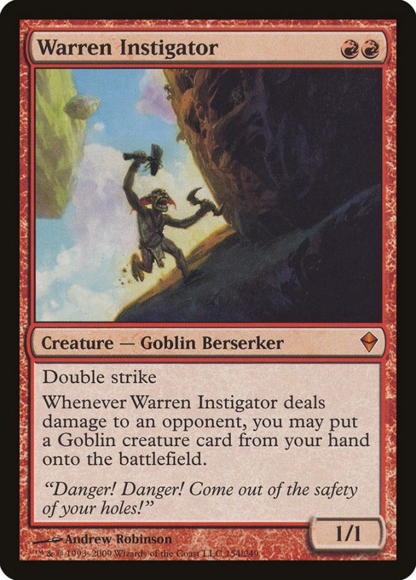 Warren Instigator [Zendikar] For Cheap