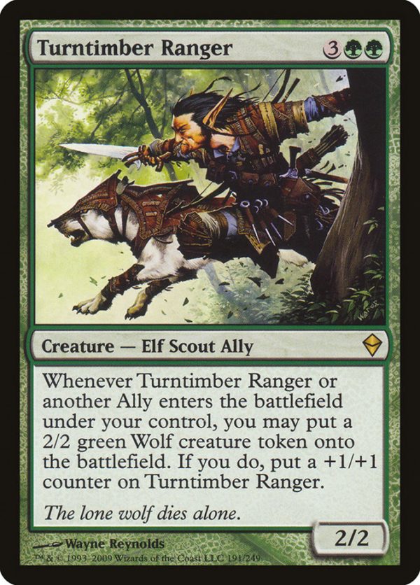 Turntimber Ranger [Zendikar] Supply