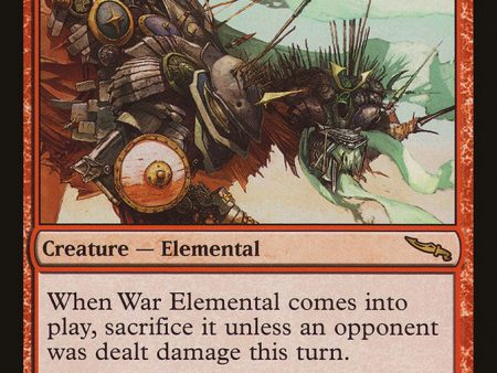 War Elemental [Mirrodin] on Sale