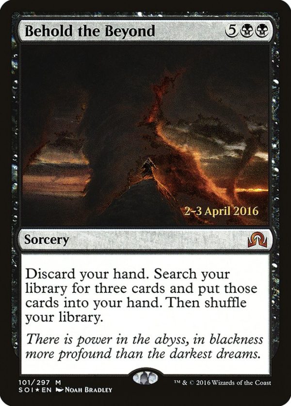 Behold the Beyond [Shadows over Innistrad Prerelease Promos] For Discount