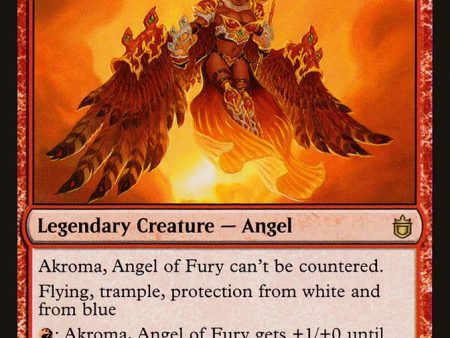 Akroma, Angel of Fury [Commander Anthology] For Sale