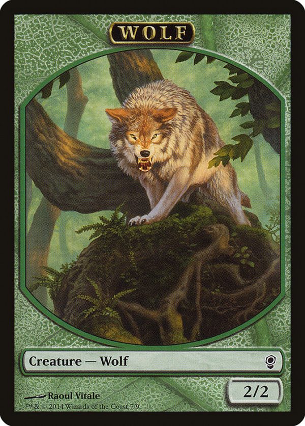 Wolf Token [Conspiracy Tokens] on Sale