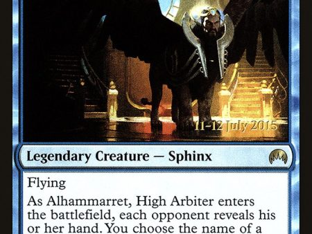 Alhammarret, High Arbiter [Magic Origins Prerelease Promos] Cheap