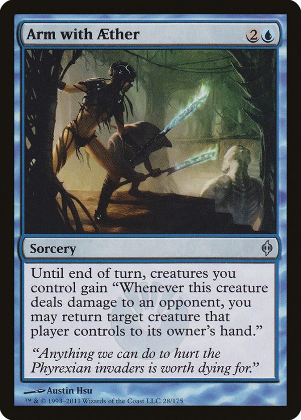 Arm with Aether [New Phyrexia] Discount