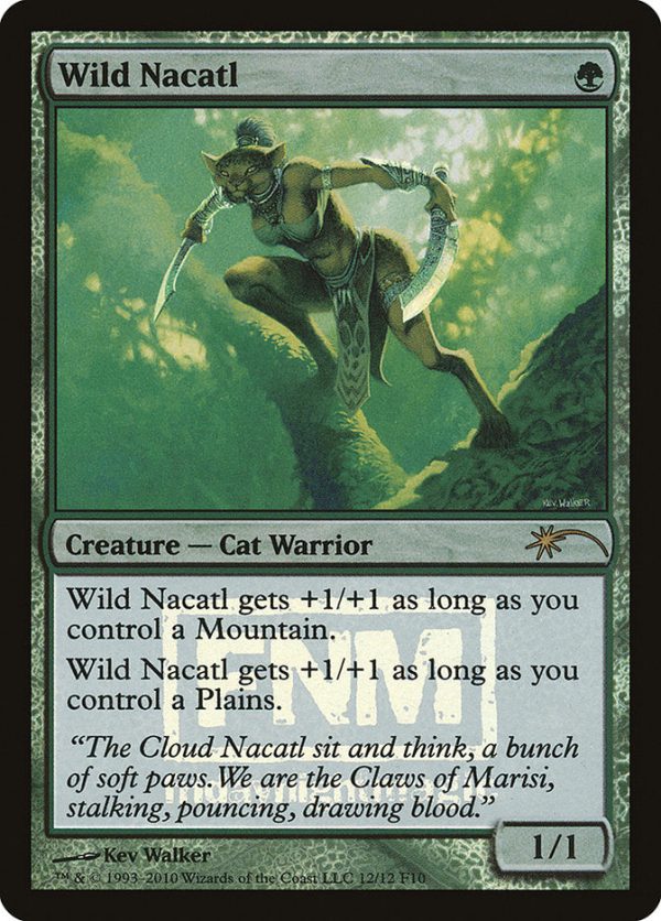 Wild Nacatl [Friday Night Magic 2010] For Sale