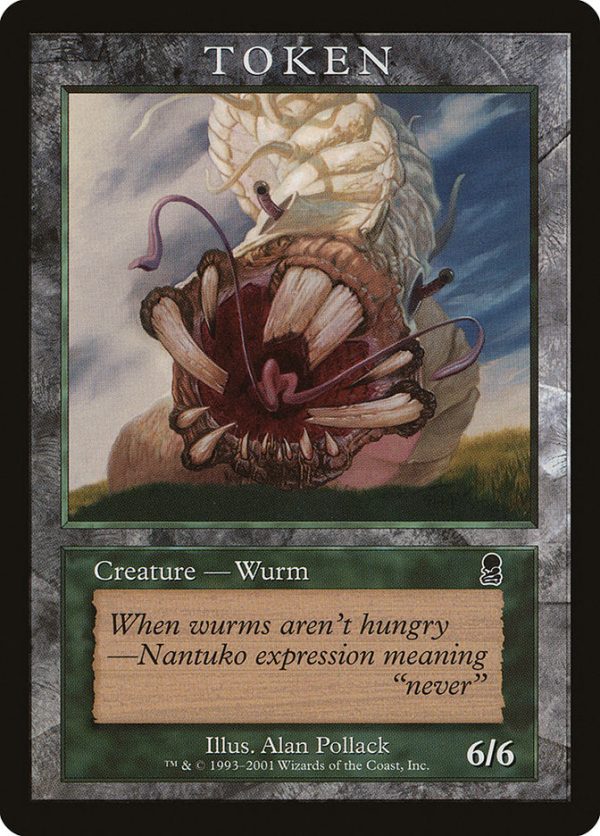 Wurm Token [Magic Player Rewards 2002] Discount