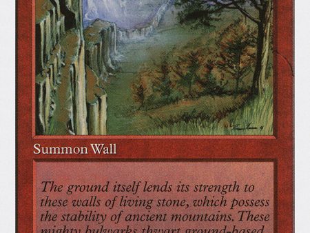 Wall of Stone [Fifth Edition] Online now